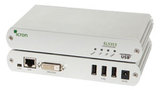EL5353 KVM 延长器 DVI+USB2.0 可达100米